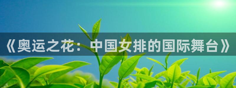 f五星体育在线直播：《奥运之花：中国女排的国际舞台》